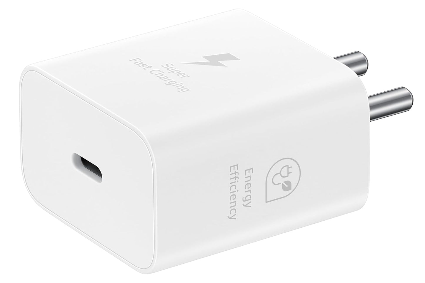 Samsung Original 25W Type-C Travel Adaptor With Type-C Cable, White