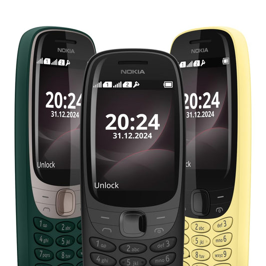 Nokia 6310 Dual SIM Keypad Phone with a 2.8” Screen, Wireless FM Radio and Rear Camera with Flash