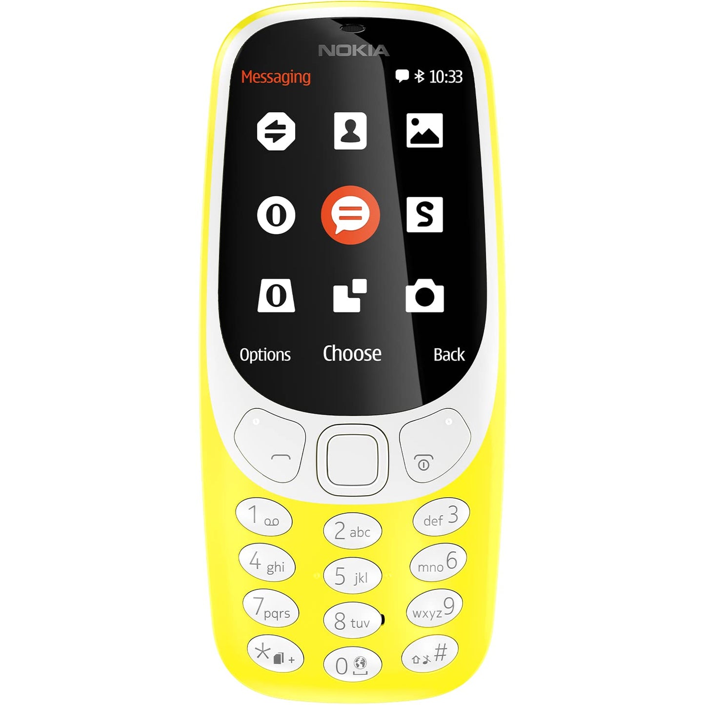 Nokia 3310 Dual SIM Keypad Phone with MP3 Player, Wireless FM Radio and Rear Camera