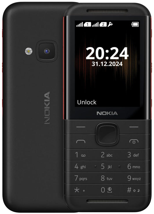Nokia 5310 Dual SIM Keypad Phone with MP3 Player, Wireless FM Radio and Rear Camera with Flash