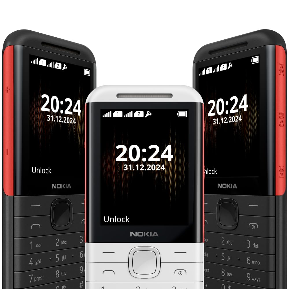 Nokia 5310 Dual SIM Keypad Phone with MP3 Player, Wireless FM Radio and Rear Camera with Flash