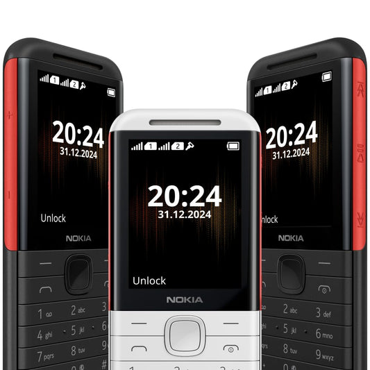 Nokia 5310 Dual SIM Keypad Phone with MP3 Player, Wireless FM Radio and Rear Camera with Flash