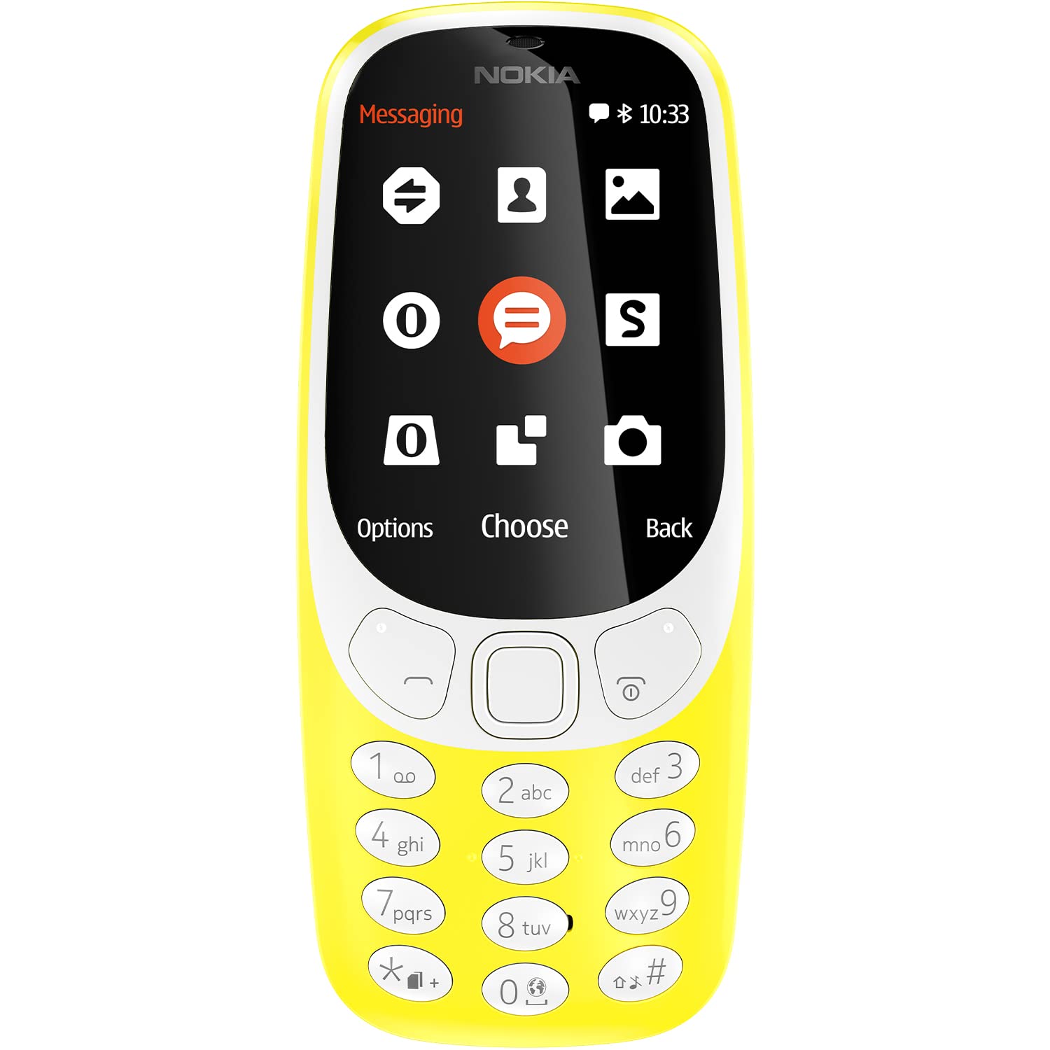 Nokia 3310 Dual SIM Keypad Phone with MP3 Player, Wireless FM Radio and Rear Camera
