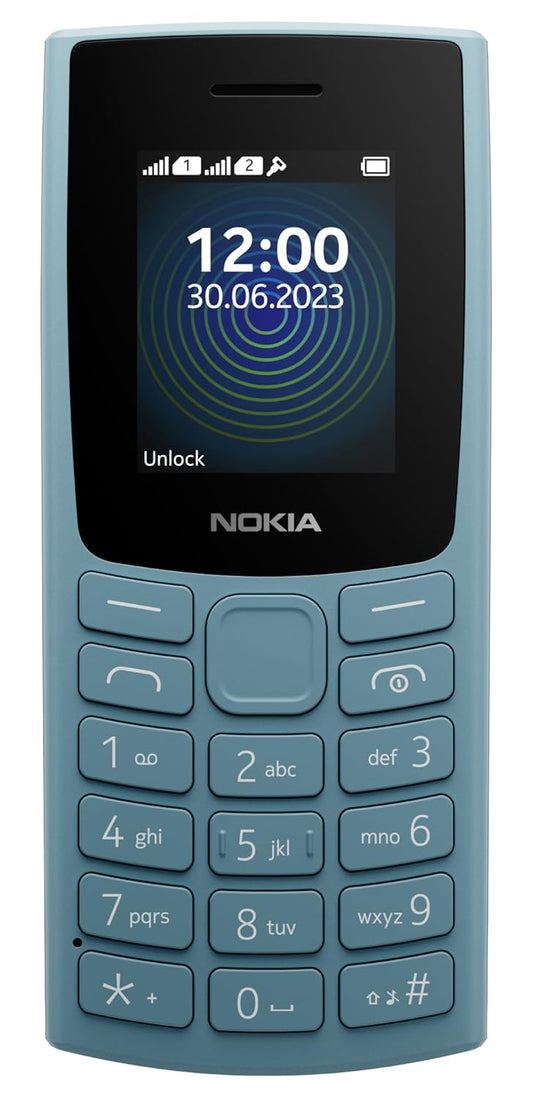 Nokia 110 with Built-in UPI App and Scan & Pay Feature, MP3 Player, Rear Camera, Long-Lasting Battery, and Voice Recorder